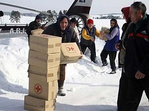 Снігопад відрізав від світу 11000 сербів Снігопад відрізав від світу 11000 сербів