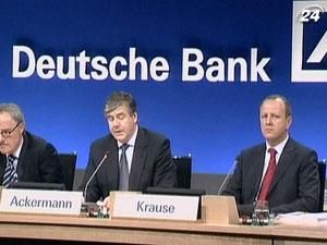 Чистая прибыль Deutsche Bank упала на 70%