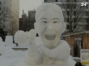 В японском Саппоро стартовал фестиваль ледяной скульптуры