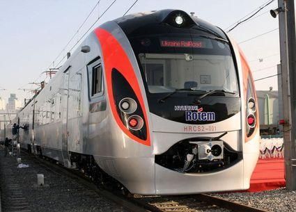 Скоростные корейские поезда в Украину привезут до 10 мая