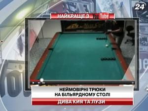 Неймовірні трюки на більярдному столі