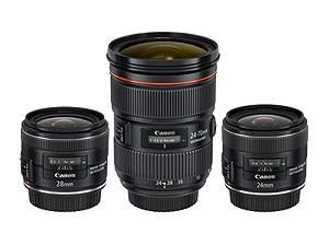 Canon представил два широких "фикса" и одну универсальную "эльку" Canon представил два широких "фикса" и одну универсальную "эльку"