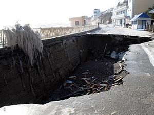 Могилев: Набережную Алушты восстановят к лету Могилев: Набережную Алушты восстановят к лету