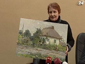 Нашлась картина, которую похитили из Яготинского исторического музея