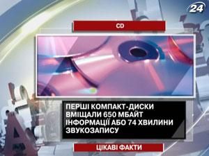 Цікаві факти про компакт-диски