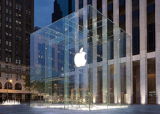 Ціни на акції Apple подолали 500-доларову позначку Ціни на акції Apple подолали 500-доларову позначку