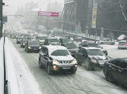 "Яндекс" каже про рекодні затори у Києві