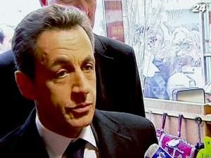 Саркозі поспілкувався з мешканцями міста Аннесі