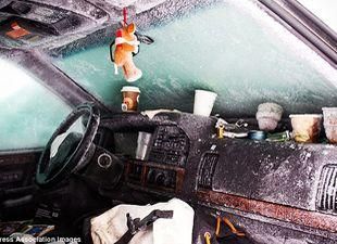 Швед 2 месяца жил в своем автомобиле при температуре -30 Швед 2 месяца жил в своем автомобиле при температуре -30