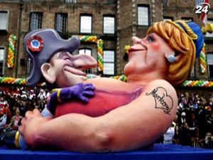 Немцы отпраздновали "Розовый понедельник" - зимний карнавал Немцы отпраздновали "Розовый понедельник" - зимний карнавал