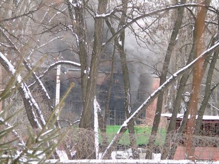 Пожежу на заводі в Кременчуці локалізували Пожежу на заводі в Кременчуці локалізували