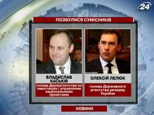 Итог дня: в ВР лишили мандата депутатов-совместителей Лелюка и Каськива