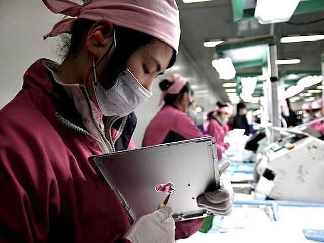 Процес виготовлення iPad та iPhone у Китаї