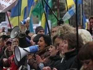 Во Львове состоялся митинг объединенной оппозиции