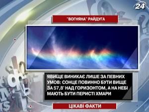 Когда на небе можно увидеть "огненную радугу"?