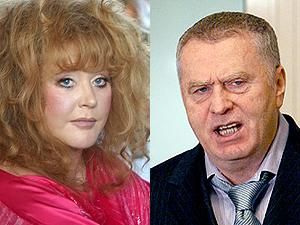 Пугачова — Жиріновському: Ви просто клоун і псих Пугачова — Жиріновському: Ви просто клоун і псих