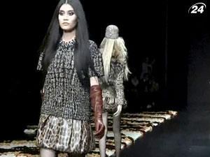 На Миланской неделе моды Кавалли демонстрировал "дикую природу"