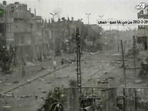 Правительственные войска Сирии частично выбили повстанцев из города Хомс Правительственные войска Сирии частично выбили повстанцев из города Хомс