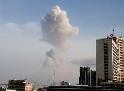 Внаслідок вибуху в Конго загинуло щонайменше 150 осіб Внаслідок вибуху в Конго загинуло щонайменше 150 осіб