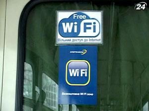 В трамваях Винницы Wi-Fi, но не все им пользуются