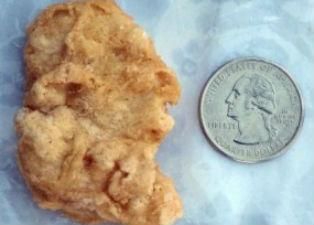 Американка знайшла шматок курки, схожий на Президента Американка знайшла шматок курки, схожий на Президента