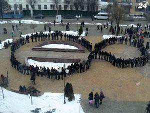 Винницкие мужчины решили поздравить женщин с праздником рекордом Винницкие мужчины решили поздравить женщин с праздником рекордом