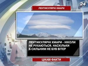 Интересные факты о лентикулярных облаках
