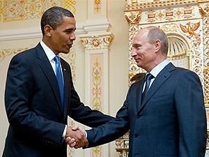 Обама поздравил Путина с победой