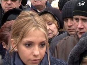 Закінчилось триденне побачення Юлії та Євгенії Тимошенко