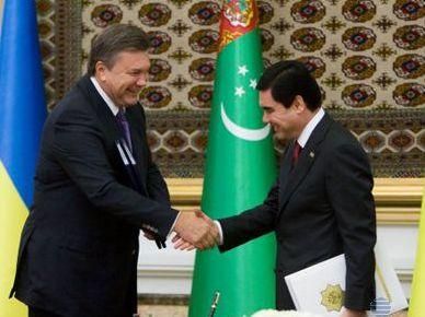 Янукович: Товарооборот между Украиной и Туркменистаном увеличился втрое