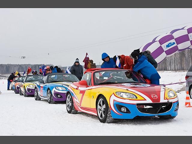 В Росії відбувся Mazda Ice Race 2012