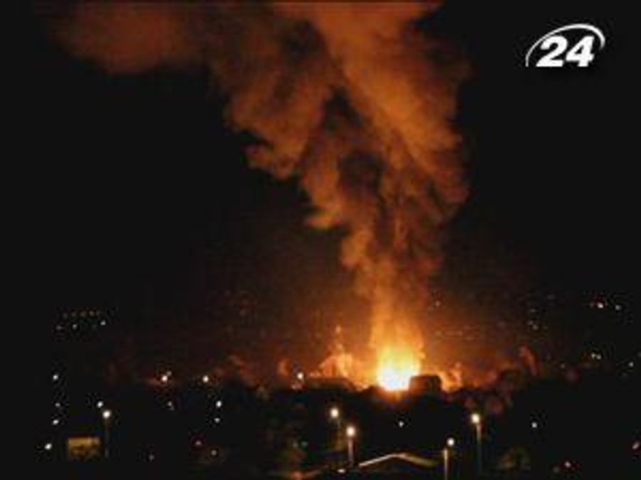 Пожежа у Білій Церкві (ВІДЕО)