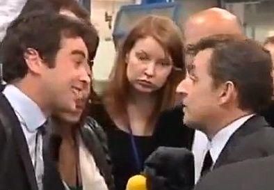 Саркозі вилаяв журналіста за незручне питання