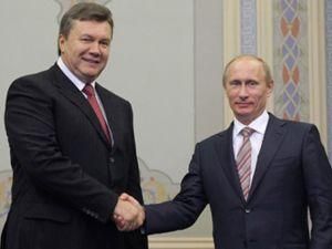 Янукович  у Москві привітав Путіна з перемогою