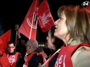 В Португалии проходит 24-часовая национальная забастовка