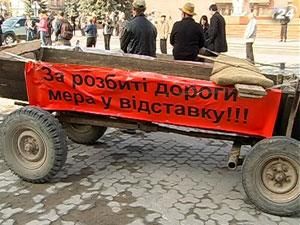 На Прикарпатті влаштували перегони на фірах На Прикарпатті влаштували перегони на фірах