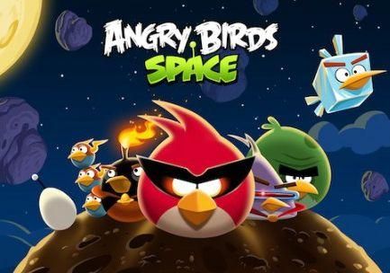 Angry Birds запустили у космос