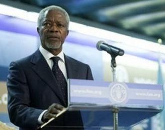 Кофи Аннан будет убеждать Россию быть жестче с Асадом