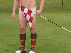 Голі англійські гольфісти встановили світовий рекорд Голі англійські гольфісти встановили світовий рекорд