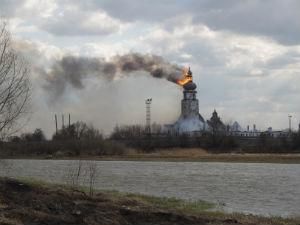  На Львівщині горіла виправна колонія