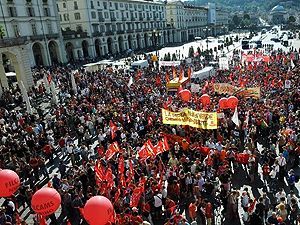 В Италии еще одна забастовка - теперь машиностроители