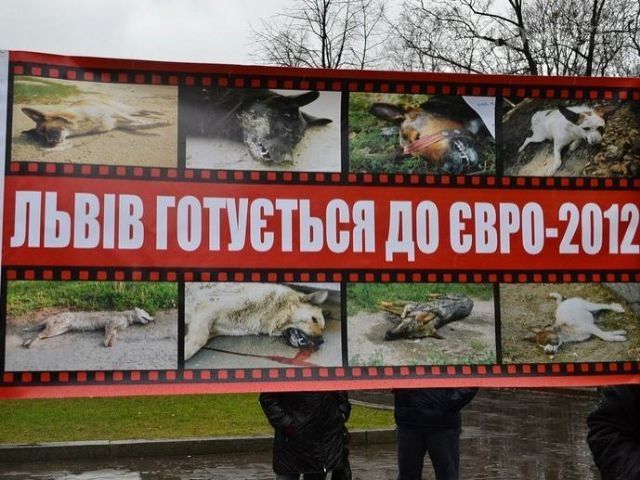 Во Львове прошла акция Fair Play против отравлений и убийств собак