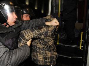 Полиция на Триумфальной площади задержала около 60 человек
