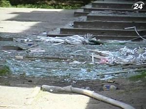 У лікарні міста Знам'янка зірвали банкомат У лікарні міста Знам'янка зірвали банкомат