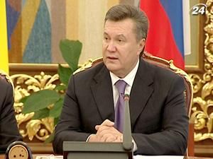 Янукович: Євро-2012 в Україні відбудеться на гідному рівні