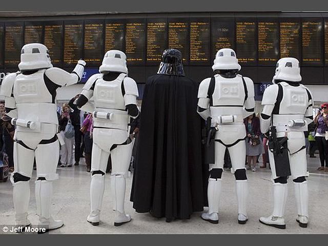 Дарт Вейдер посетил Лондон Дарт Вейдер посетил Лондон