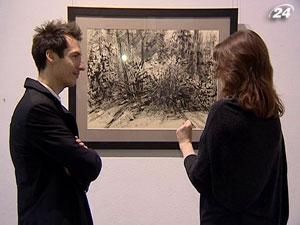 В столиці відкрилась виставка графіки Миколи Глущенка