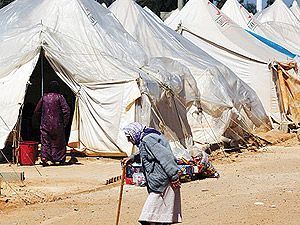 Сирійські війська обстріляли табір біженців Сирійські війська обстріляли табір біженців