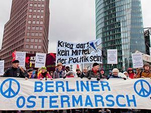 В Германии прошли традиционные антивоенные марши