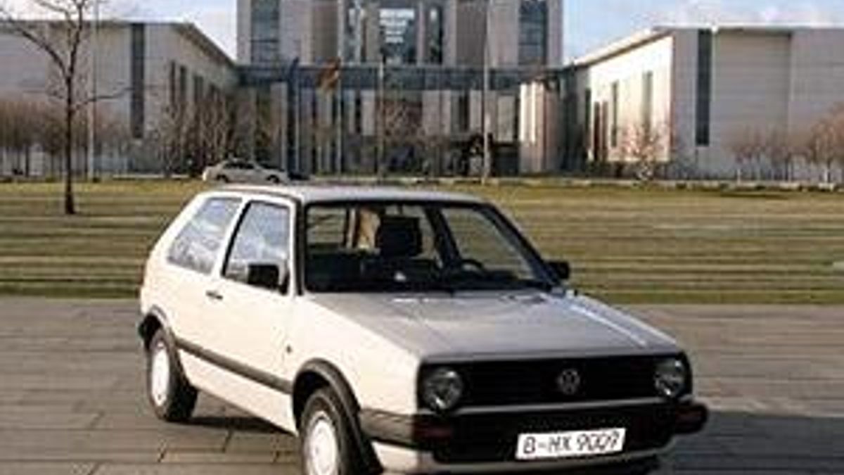 VW Golf Меркель выставили на аукцион